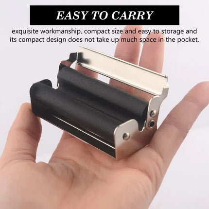 WE PUFF Portable Mini Metal Manual Rolling Machine 70/78/110 MM Paper Tobacco Hand Roller Cigarette Maker Gadgets for Men Gift