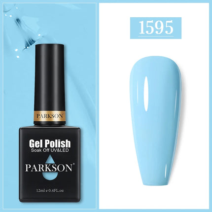 Parkson 12ML Nail Gel Polish HEMA TPO FREE Full Coverage 279 Color Gel Pigment Professional Nail Art Long Lasting Gel Varnish