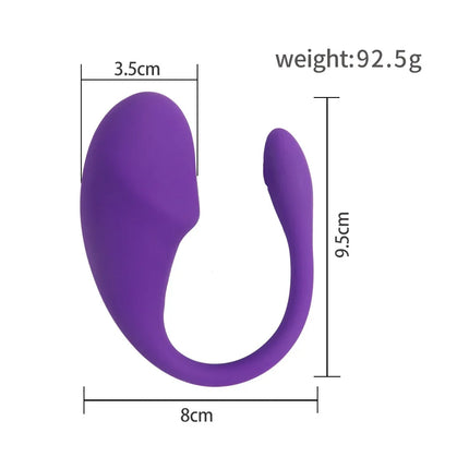 Wireless Female Dildo Vibrator Egg Women APP Control Clitoris Stimulator Wearable G-Spot Egg Adult Supplies Sex Toys for Couples