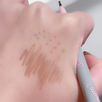 Face Fake Freckles Pen Natural Liquid Tear Mole Pen Amber Brown Dot Spot Concealer Pen Lifelike Cheek Spots Tint Makeup Tool
