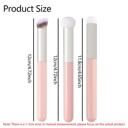 3/15PCS Mushroom Makeup Sponge Brush Foundation Sponge Powder Brushes Concealer Makeup Applicator For Face Contour Cosmetic Tool