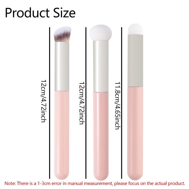 3/15PCS Mushroom Makeup Sponge Brush Foundation Sponge Powder Brushes Concealer Makeup Applicator For Face Contour Cosmetic Tool