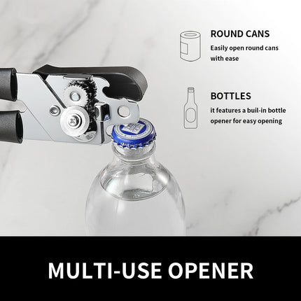 Stainless Steel Multifunctional Professional Can Manual Can Opener Craft Beer Grip Can Opener Bottle Opener Kitchen Gadgets