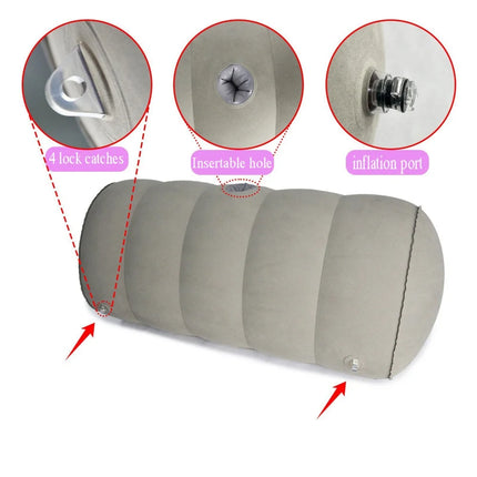 Inflatable Sex Pillow Hand And Foot Harness Set Assembly Breast Clamp Sm Couple Flirting BDSM Adult Sex Toys Sexy Shop