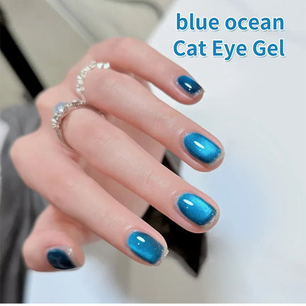 9 Colors Patting Glue Smudge Canned High Saturation Popular Semi-Solid Nail Polish Glue Nail Salon Special