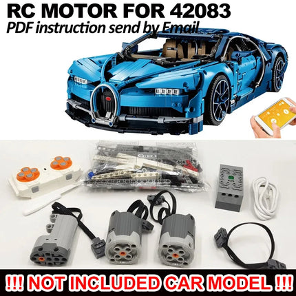 MOC 42110 Technical App Control RC Motor Set Modification Building Blocks Kit for Land SUV Defenders Rover Car DIY Bricks Toys
