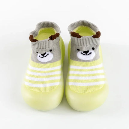 0-3Y Baby Walkers Soft Sole Socks Shoes Breathable Indoor Outdoor Non-Slip Floor Footwear Toddler Boys Girls Spring Autumn‌