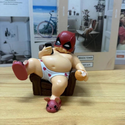 Steel Man Avenger Marvel Comics Alliance GK Fat Hand-made Creative Ornaments anime figure marvel