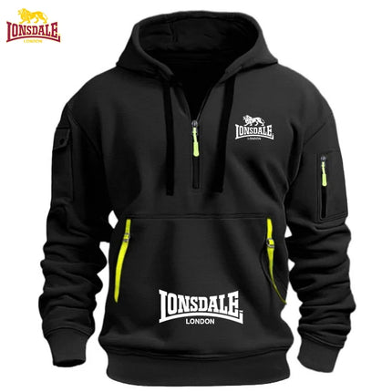 Sudadera Holgada Con Capucha Para Hombre, Sudadera Informal Con Múltiples Bolsillos, Moda Otoño-Invierno, Sudadera Holgada Con C