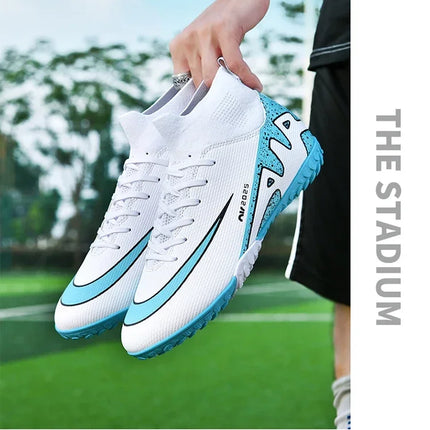 Original Men Football Field Boots Professional Society Cleats Children Soccer Shoes Grass Training Kids Non Slip Football Shoes