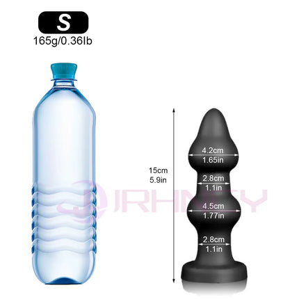 45-90mm Huge Anal Beads Soft Silicone BDSM Adult Sex Toys for Women Men Butt Plug with Suction Cup Anal Dildos Prostate Massage