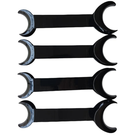 4Pcs Dental Mouth Opener T-Shape Orthodontic Lip Cheek Retractors Double Head Mouth Spreader Oral Clean Tool
