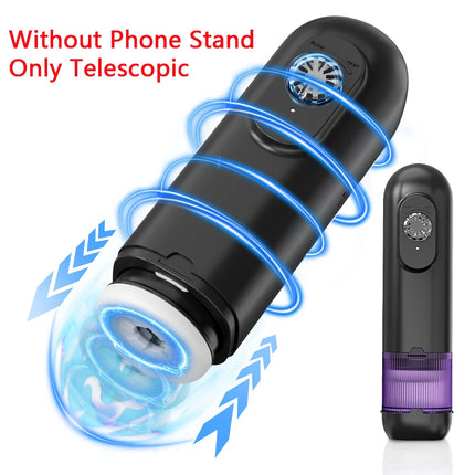 Automatic Male Masturbator Telescopic Rotation Masturbation with Suction Cup for Men Simulation Blowjob Piston Sex Toy for Men