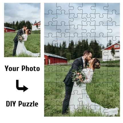 Your Photo Personalized Custom Jigsaw Puzzle Add You Multiple-Specifications Own Picture DIY Wood Jigsaw Puzzle Family Gift Toys