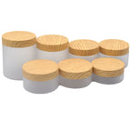 Frosted jar / 25pcs 200g