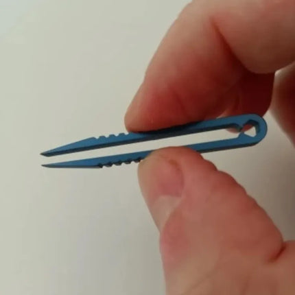 EDC Gear Mini Tweezers Wear-resistance Eyebrow Tweezers For Hiking Titanium EDC Tweezers Hand Tools