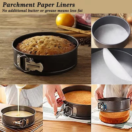Springform Pan, Nonstick Leakproof 3pcs (4"/7"/9") Round Cake Home Baking, Cheesecake Mold, Springform Design, Nonstick Coating,