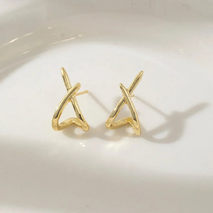 Cross Earrings / Boucles Croix