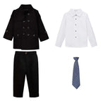 black 4pcs / 7-8Y  140