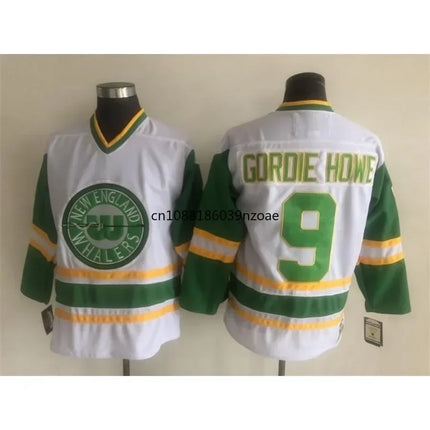 Ron Francis Jersey 10 Hartford Whalers Retro Ice Hockey Jerseys 9 Gordie Howe Jersey Old Team Sweater All Stitched Us Mens M-3XL