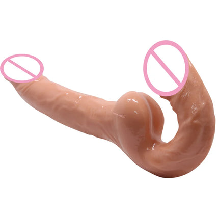 Strapless Strap on Dildo Vibrators for Women G Spot Double-heads Penis Lesbian Erotic Toys for Adult Sex Toys for Couples 18