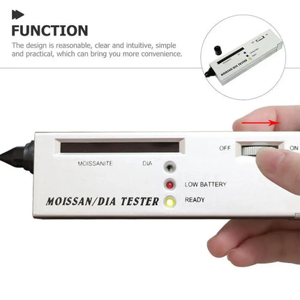 Professional Gemstone Tester Pen Watcher Tool for Diamond And Moissanite Jewelry - Accurate Jewelry Testing Kit