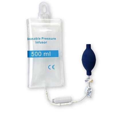 Compatible Smith Clear Cuff Pressure Infusor Bag Reusable Medical Infusion Bag Double-Sided Pressure Bag 500 ml