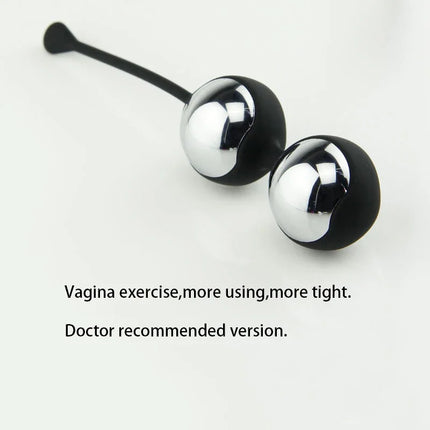 Metal Kegel Ball Shrink Vaginal Ball Geisha Ben Wa Ball Tightens Female Vaginal Muscles Sacred Female Sex Machine