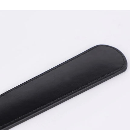 BDSM PU Leather Spanking Paddle Long Handle Fetish Slapper Bondage Slave Restraint Adult Sex Toy for Couples Role Play Gear