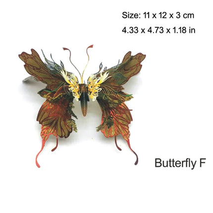 3D Metal Puzzle Colorful Butterfly 1942 motorcycle 055 Destroyer Ship model KITS Assemble Jigsaw DIY Puzzle Gift Toys For Adult