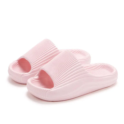 Smile Pop Soft EVA Slippers For Women Summer Flat Sole Women's Sandals Outdoor Casual Non-slip Beach Shoes Home Cozy Women Shoes