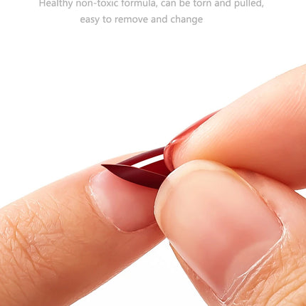 40 Colors Nail Polish Quick Dry No-bake Lasting Water-based Tearable Manicure Not Easy To Fade Semi-permanent Varnish Nail Art