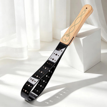Adult Games Hollow Star Sexy Whips With Wood Handle Bdsm Bondage Sex Toys for Woman Flogger Paddle Spanking Bondage Restraints ﻿