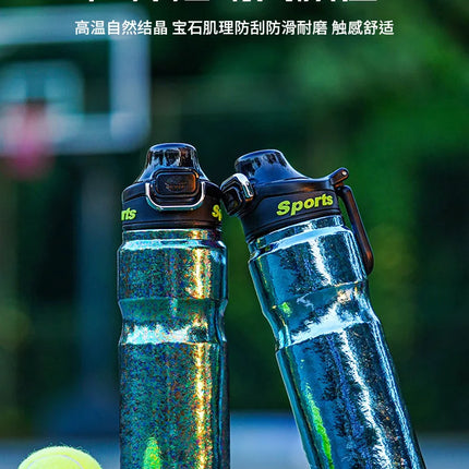 Titanium Water Bottle Thermos Outdoor Cycling Titan Canteen Drink jug Lightweight Kettle Flasks Bucket 650ML Thermal Cup Termos