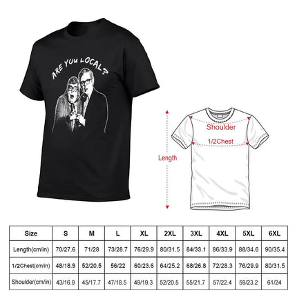 Are You Local? The League Of Gentlemen T-Shirt summer tops shirts graphic tees t shirt men