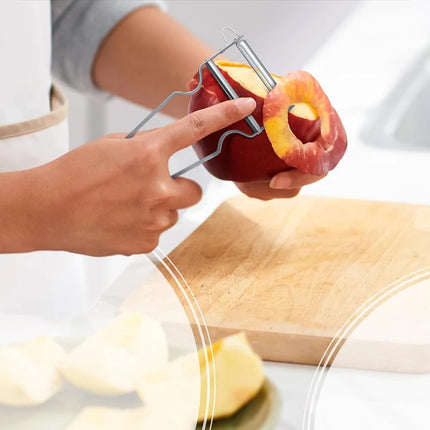 Stainless Steel Peeler Kitchen Vegetable Fruit Peeler Potato Slicer Carrot Peeler Multiple-Function Fruit And Vegetable Peeler