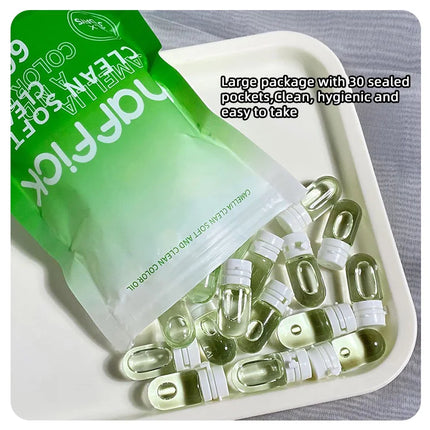 Maffick10pcs/30pcs Cleansing Oil Camellia Sublime Nourishing Moisturizing Deep Pore Cleansing Makeup Removing Oil