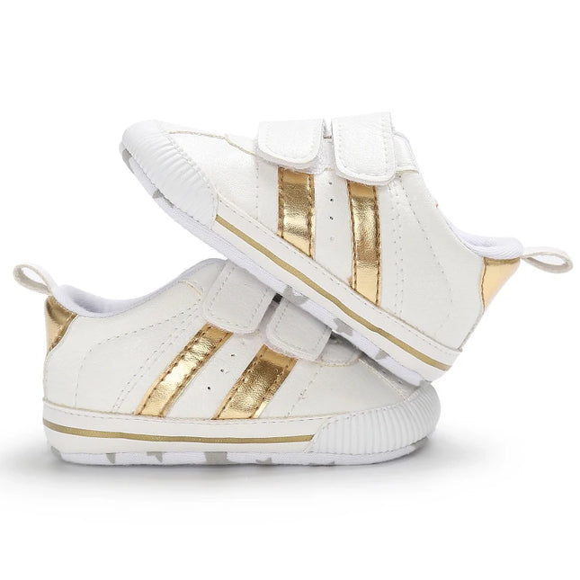 Spring and Autumn Style Baby Walking Shoes Baby White Shoes Casual Single Shoes For Boys and Girls Anti Slip Baby Shoes