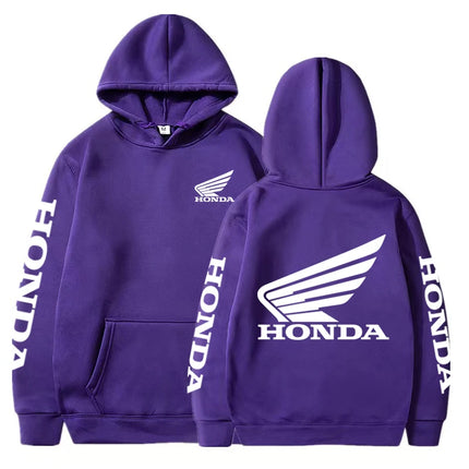 Honda Motorcycle Racing Team Competition 2025 New Men's Hoodie Spring and Autumn Fashion Outdoor Women's Sports Shirt