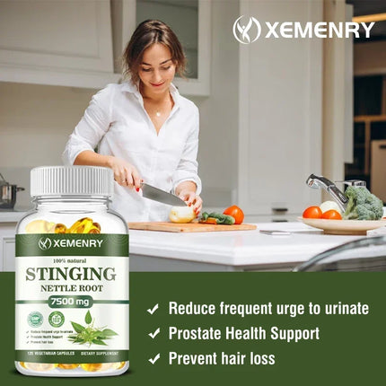 Stinging Nettle Root - Supports Prostate and Urinary Tract Health & Bladder Health, Promotes Overall Well-being