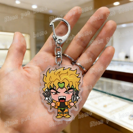 Cartoon Anime Chibi Keychain Accessories Bag Charms Keyrings Jewelry Fans Freinds Game Lovers Gifts