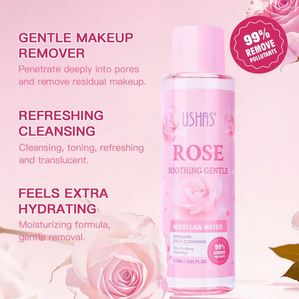 Gentle Makeup Remover Water Deep Cleansing Hydrating Moisturizing Non Irritating Refreshing Mild Facial Cleaner