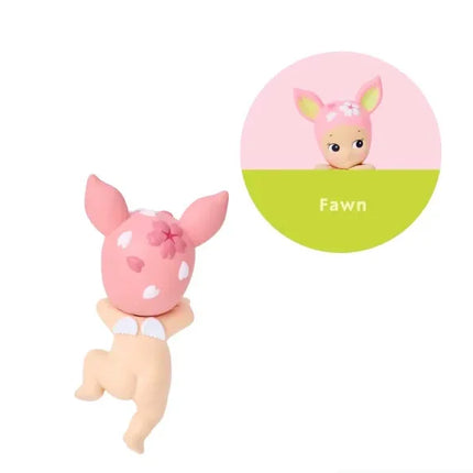 Sonny Angel Blind Box Hippers Decorative Mini Figures Cherry Blossom Series Dolls Anime Figure Toys Action Figure Birthday Gift