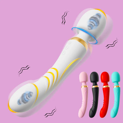 Double-Headed Vibrator Sex Toys Wand Dildos Clitoral Stimulation G Spot Vibrators Anal Vibrator Finger Vibrator Nipple Massager