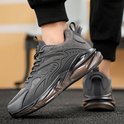 YRZL Men's Lightweight Running Shoes Breathable Mesh Walking Shoes Non Slip Comfortable Athletic Shoes for Men Sports Outdoor