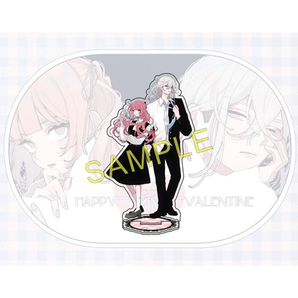 Anime Popular Manga Fall in Love, You False Angels 15cm Acrylic Figure Stand Desktop Decoration Fan Gift Keychain