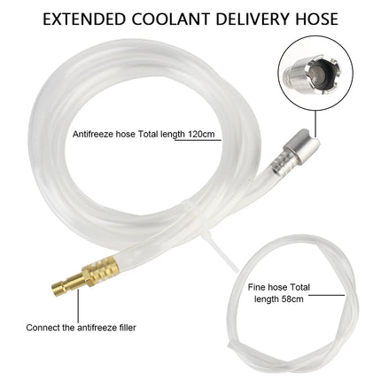 Water Tank Leak Detection Detector Tool Radiator Pressure Tester Vacuum Type Cooling System Test Car water tank pressure gauge