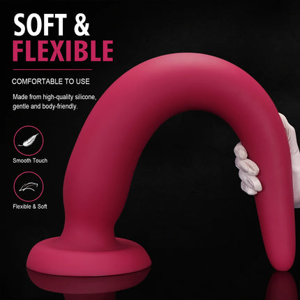 New 25.98 Inch Long Anal Plug Silicone Buttplug Huge Anal Dildos for Women Men Vaginal/Prostate Massage Sigmoid Stimulation 18+