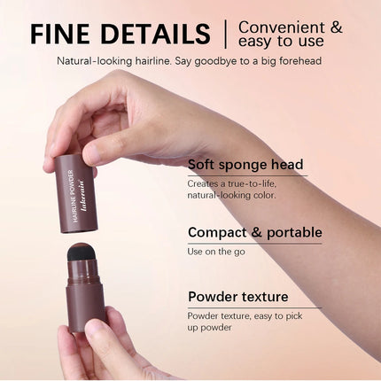 Hairline Powder Waterproof And Anti-Sweat Filling Artefact Repair Seam Finishing Cover Powder Shade Natural Toning Powder