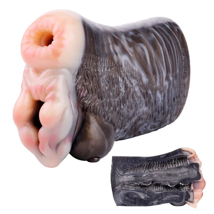 NNSX Lifelike Tiger Butt Soft Silicone Male Masturbator Pocket Pussy Onahole Artificial Vagina Stroker Sex Toys For Men 18+